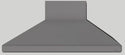 Vent a Hood 66" 900 CFM Euro-Style Wall Mount Range Hood