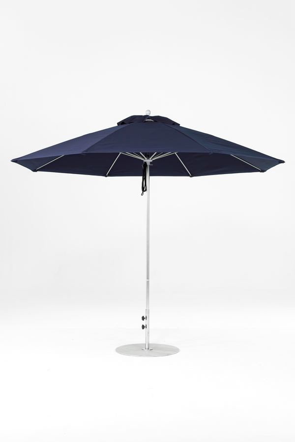 864FM-R175 Captain Navy-Brushed Silver
