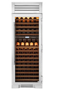 True 30 Inch Indoor Wine Cooler with Glass Door