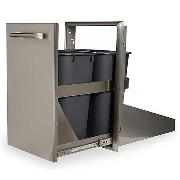 Coyote Front Back Recycle/Trash Combo