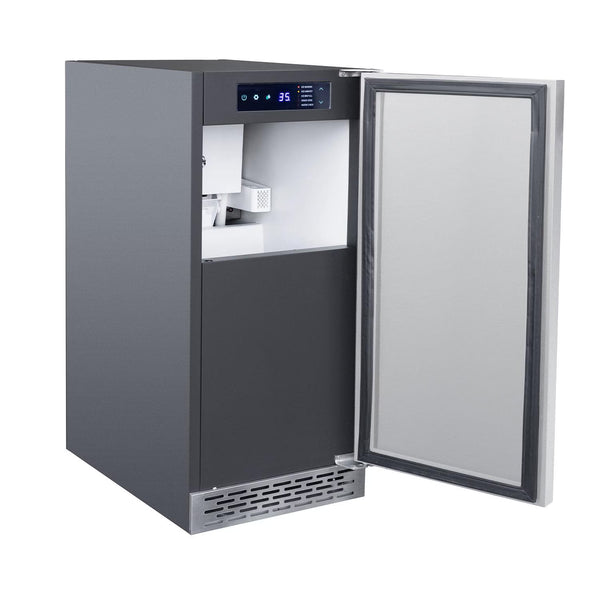 Summerset 15 Inc Outdoor Ice Maker with Solid Door