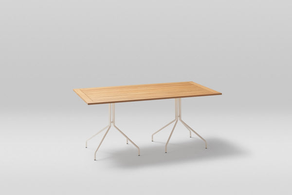Point Weave Double Table Top 4 Legs