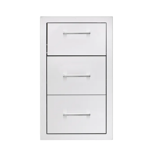 TrueFlame 17 Inch Vertical 2-Drawer & Paper Towel Holder Combo
