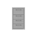 Alfresco 17-Inch Triple Drawer and Towel Holder Combo