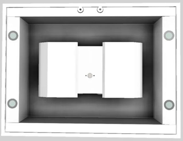 Vent A Hood 42'' 550 CFM Contemporary Island Range Hood