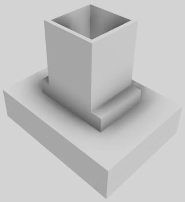 Vent A Hood 36 Inch 550 CFM Contemporary Island Range Hood