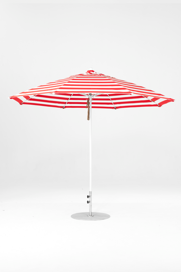 864FM-012 Red Stripe-Alpine White