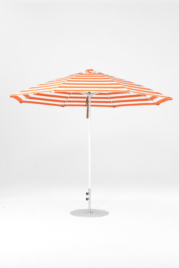 864FM-005 Orange Stripe-Alpine White
