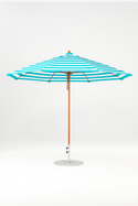 864FM-011 Turquoise Stripe-Golden Oak
