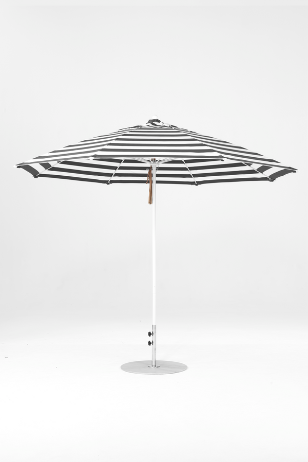 864FM- 017 Black Stripe-Alpine White
