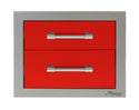 Alfresco 17-Inch Two-Tier Storage Drawers