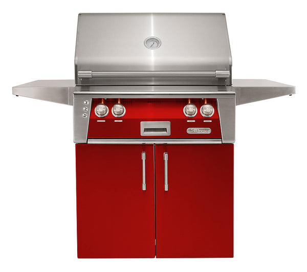 Alfresco ALXE 30-Inch Freestanding Grill With Rotisserie