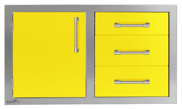 Alfresco 42 Inch Door Drawer Combo