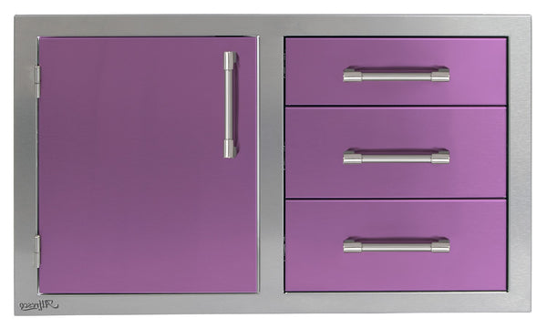 Alfresco 42 Inch Door Drawer Combo