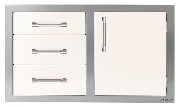 Alfresco 32 Inch Access Door & Drawers Combo