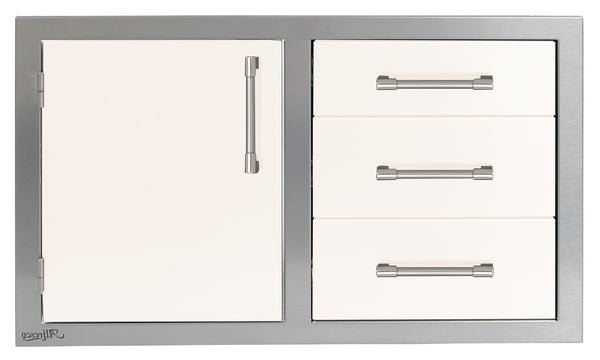 Alfresco 32 Inch Access Door & Drawers Combo