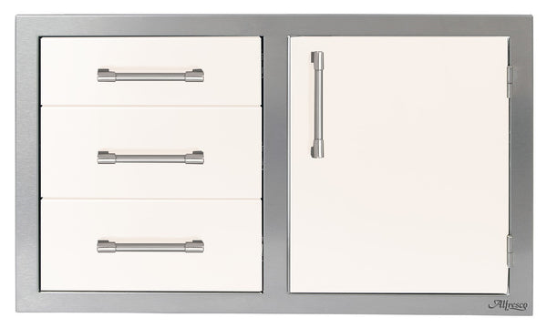 Alfresco 42 Inch Door Drawer Combo