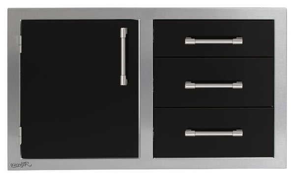 Alfresco 42 Inch Door Drawer Combo