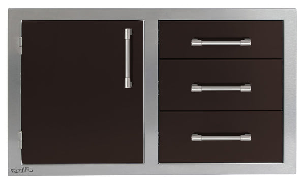 Alfresco 42 Inch Door Drawer Combo