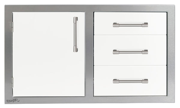 Alfresco 32 Inch Access Door & Drawers Combo