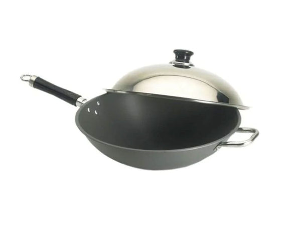 Fire Magic Wok with Stainless Steel Cover