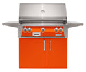 Alfresco ALXE 36-Inch Freestanding Grill With Rotisserie