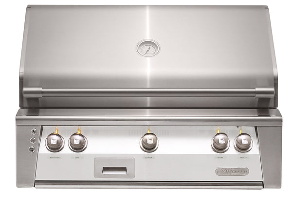 Alfresco ALXE 36-Inch Built-In Grill With Rotisserie
