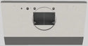 Vent A Hood 34 3/8 Inch 600 CFM Wall Mount Liner Insert