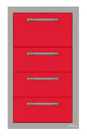 Alfresco 17-Inch Triple Drawer and Towel Holder Combo