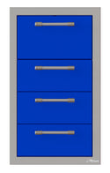 Alfresco 17-Inch Triple Drawer and Towel Holder Combo