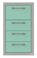 Alfresco 17-Inch Triple Drawer and Towel Holder Combo