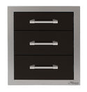 Alfresco 17-Inch Three-Tier Storage Drawers