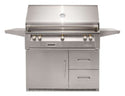 Alfresco ALXE 42-Inch Grill on Refrigerated Cart