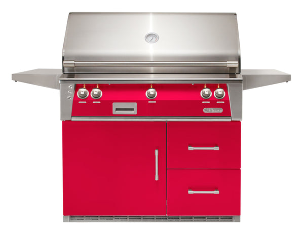 Alfresco ALXE 42-Inch Grill on Refrigerated Cart