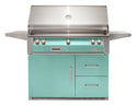 Alfresco ALXE 42-Inch Grill on Refrigerated Cart
