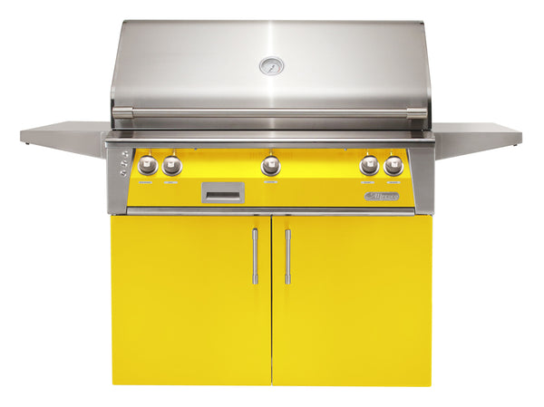 Alfresco ALXE 42-Inch Freestanding Grill With Rotisserie