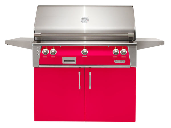 Alfresco ALXE 42-Inch Freestanding Grill With Rotisserie
