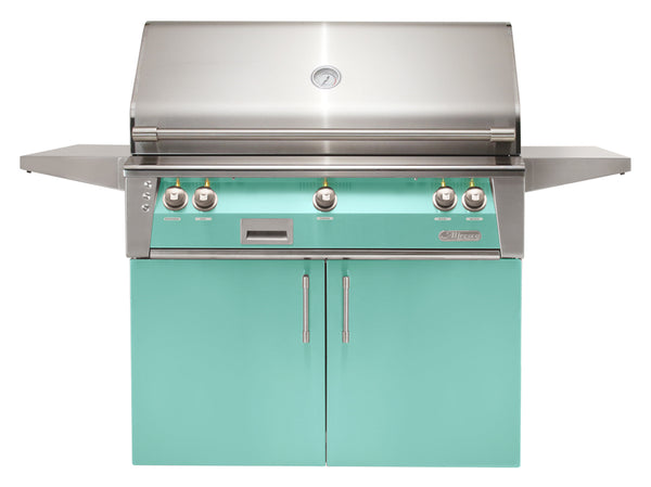 Alfresco ALXE 42-Inch Freestanding Grill With Rotisserie