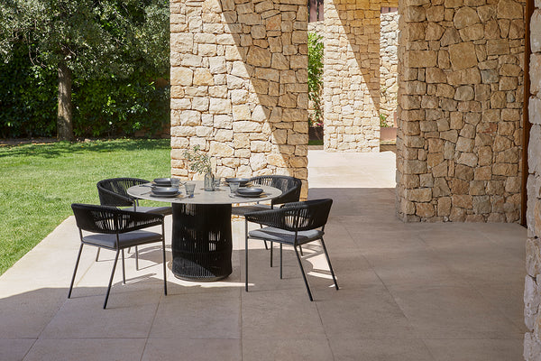 Point Weave Table Base