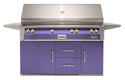 Alfresco 56-Inch Luxury All Grill with Refrigerated Cart