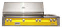Alfresco 56-Inch Built-In Deluxe Gas BBQ Grill With Side Burner & Rotisserie