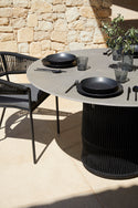 Point Weave Table Base