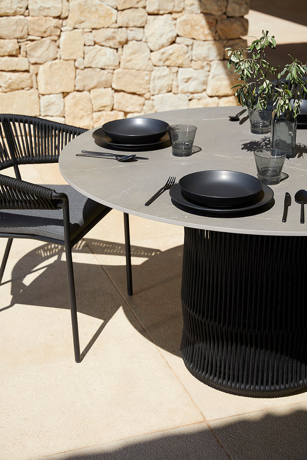 Point Weave Table Base