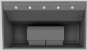 Vent A Hood 42" 600 CFM Standard Wall Mount Range Hood