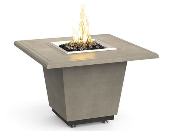 American Fyre Designs Reclaimed Wood Cosmo Square Fire Table