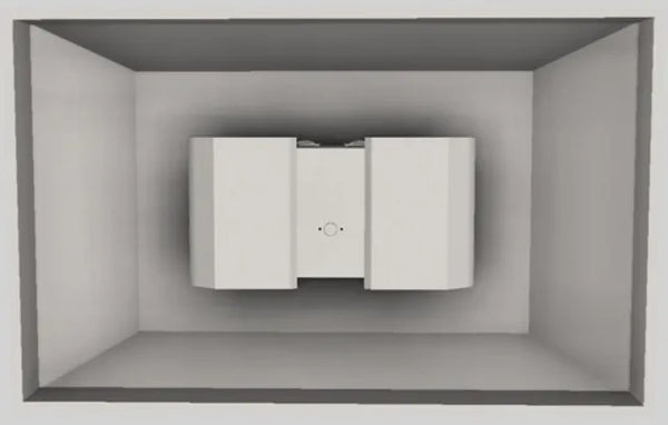 Vent A Hood 48" 550 CFM Euro-Style Island Range Hood