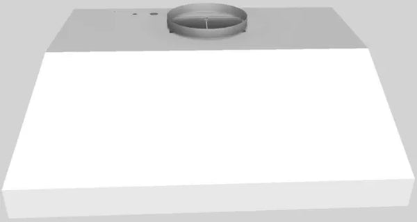 Vent A Hood 34 3/8 Inch 600 CFM Wall Mount Liner Insert