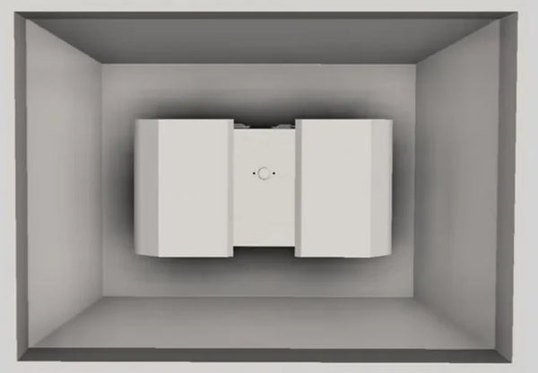 Vent A Hood 42" 550 CFM Euro-Style Island Range Hood