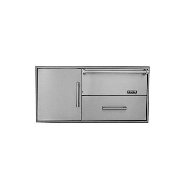 Coyote Access Door & Warming Drawers Combo