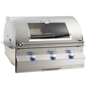 Fire Magic Aurora 36-Inch Built-In Propane Gas Grill with Magic View Window And Analog Thermometer